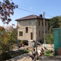 Завершили строительство дома из СИП панелей на Южном берегу Крыма, в Форосе.