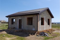 строительство СИП дома в Береговом