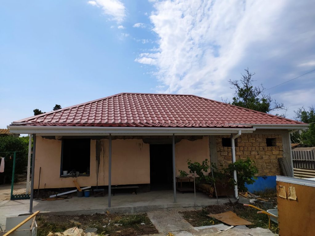 Реконструкция дома в ПГТ Кача, на ул. Красноармейской