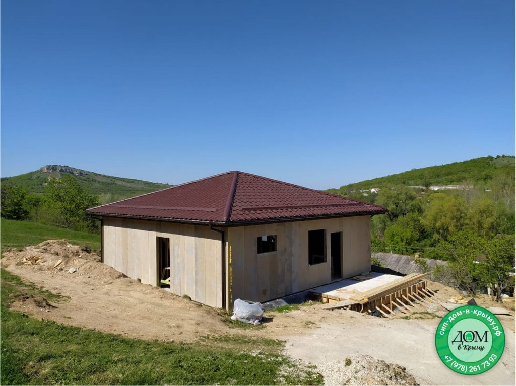 Завершен первый этап строительства дома в Межгорье