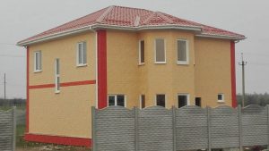 Построенный дом СИП-18-20 в Симферопольском районе в селе Урожайное